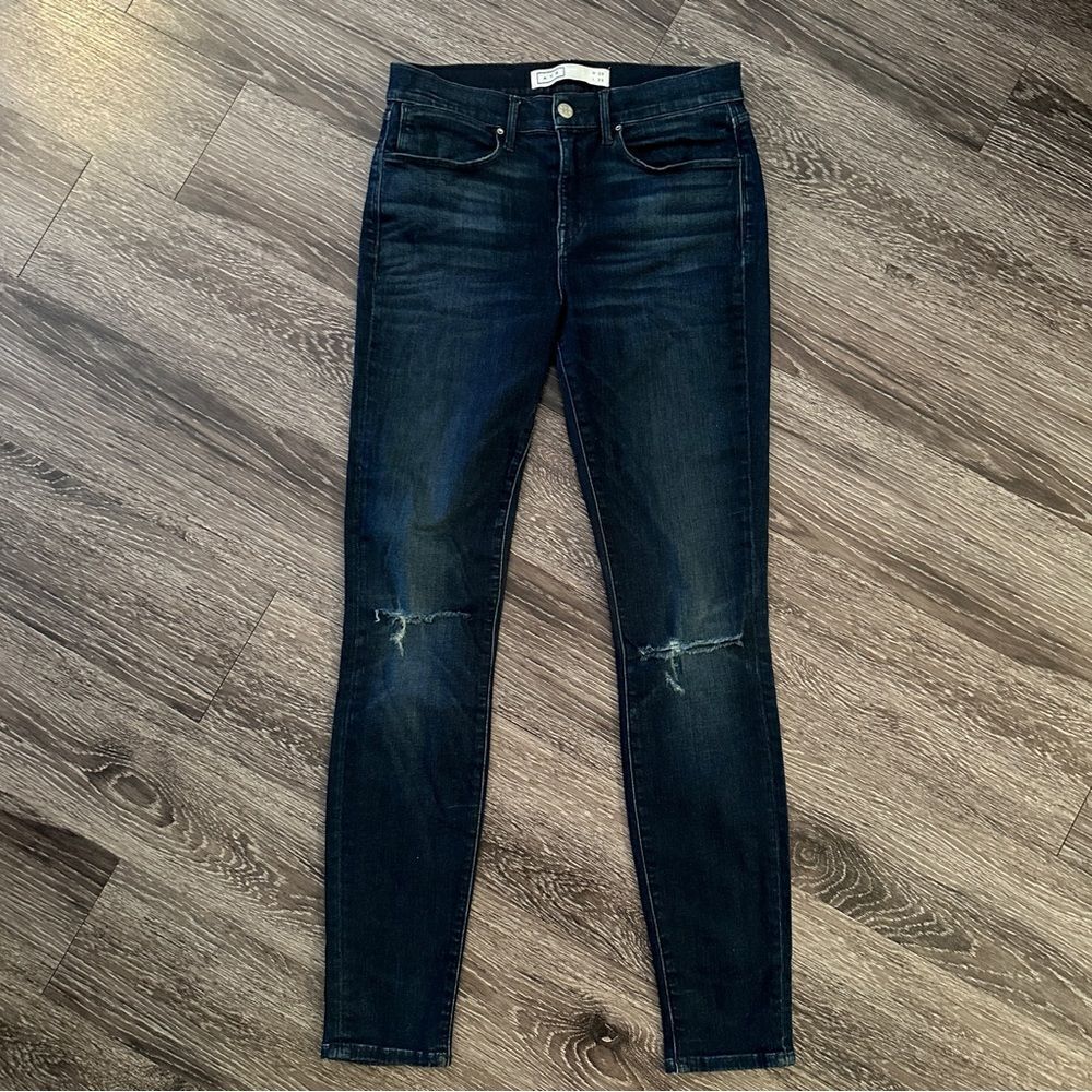 AYR Dark Wash Skinny Jeans